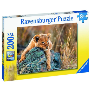 Puzzle 200 Mały lew XXL